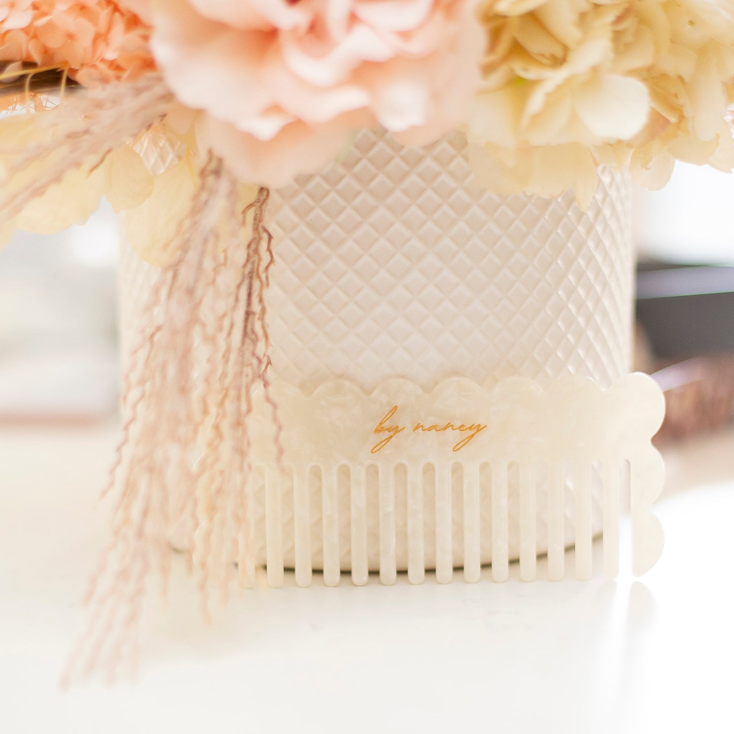 By Nancy Signature Comb - Pearly White
