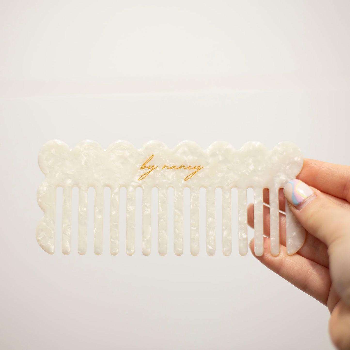 By Nancy Signature Comb - Pearly White