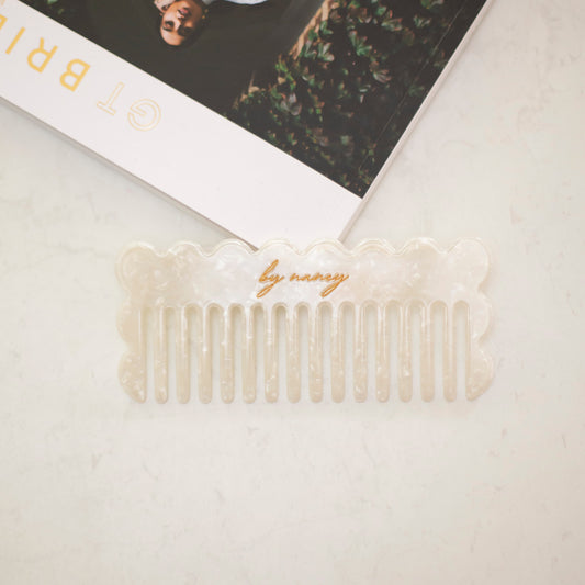 By Nancy Signature Comb - Pearly White